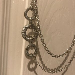 Silver necklace